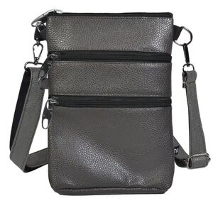 NWT! NUPOUCH Milan Anti-Theft Crossbody Travel Bag, BLACK